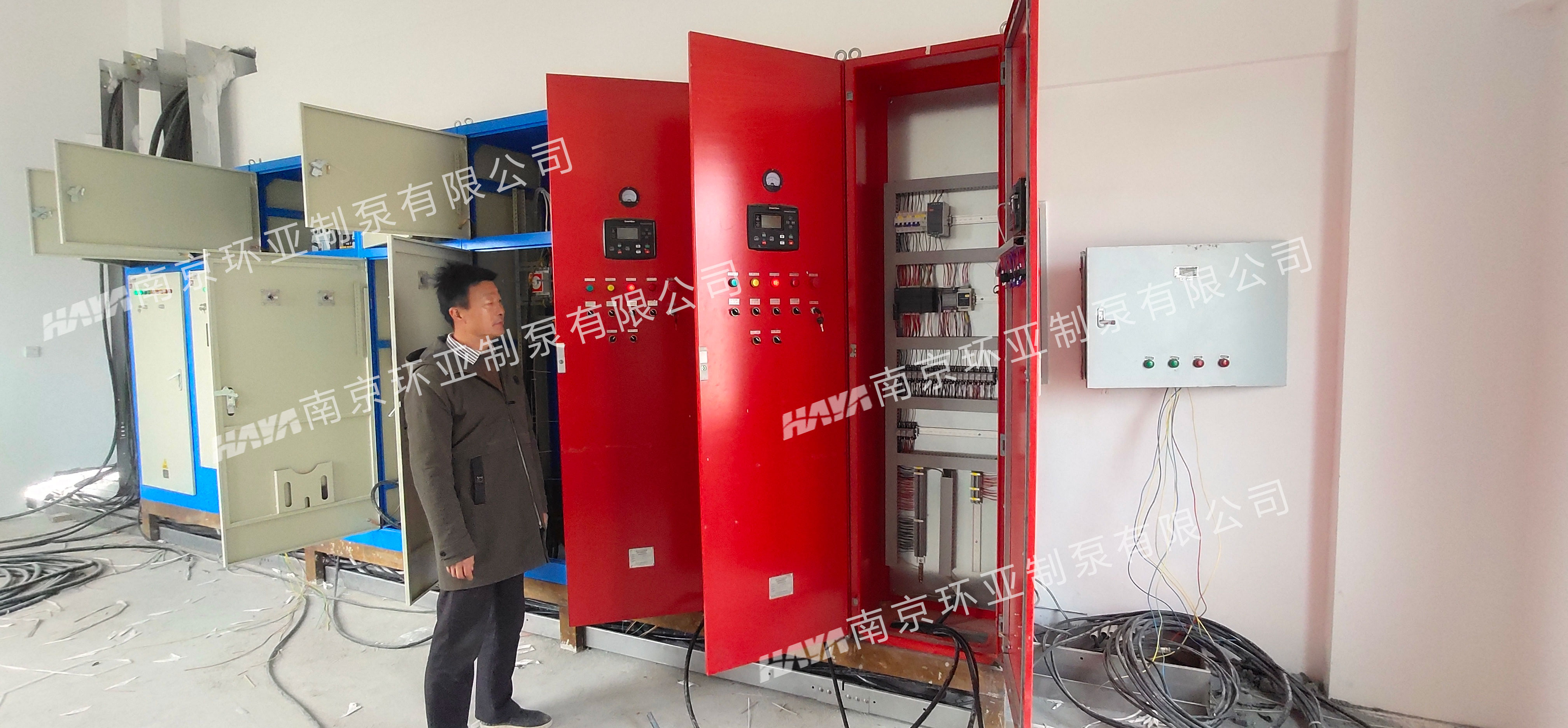濰坊LNG調(diào)峰儲氣站工程用柴機油長軸深井消防泵安裝調(diào)試(圖2)